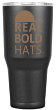 Load image into Gallery viewer, Desert Tan American Flag Tumbler w/Real Bold Hats Logo
